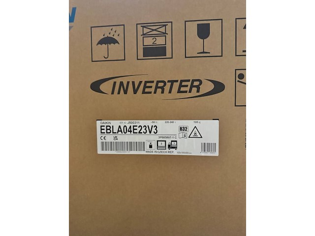 Warmtepomp monobloc, daikin, ebla04e23v3, wit - afbeelding 2 van  4