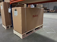 Warmtepomp split unit 5-7kw durawell, dhp-070-050-s, zwart, 2024 - afbeelding 3 van  4