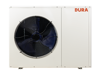 Warmtepomp split unit 5-7kw | meldcode ka25029, durawell, dhp-070-050-s, wit - afbeelding 1 van  3