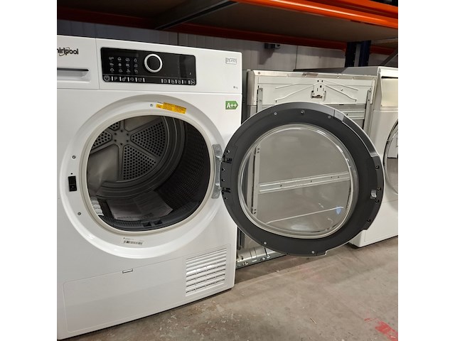 Warmtepompdroger 8.0 kg, whirlpool a++, stu82eu - afbeelding 6 van  9