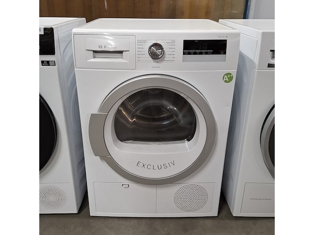 Warmtepompdroger, bosch, wth85281nl/04 - 8.0 kg a++ - afbeelding 1 van  9