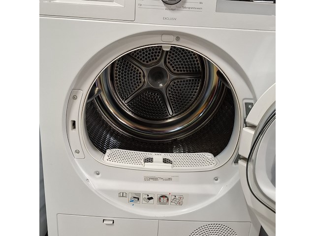 Warmtepompdroger, bosch, wth85281nl/04 - 8.0 kg a++ - afbeelding 7 van  9