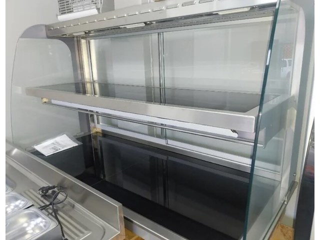 Warmtevitrine, inoxfera, vvc6-4, rvs / glas, 2024 - afbeelding 2 van  4