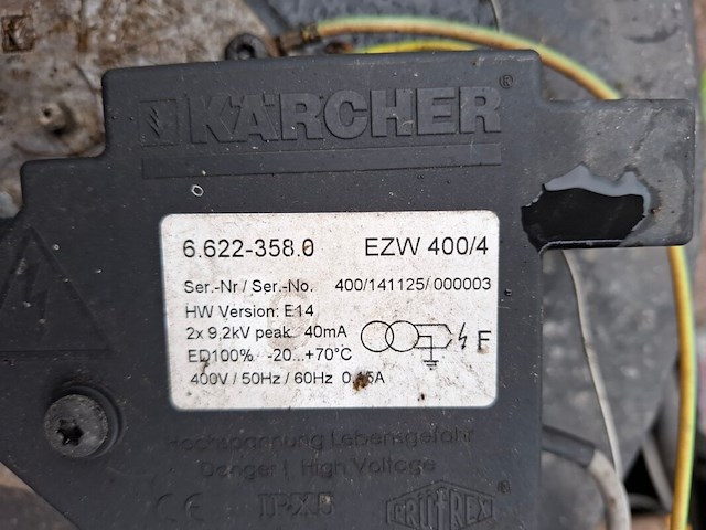 Warmwater hogedrukreiniger, karcher, hds 10/20 4m - afbeelding 2 van  10