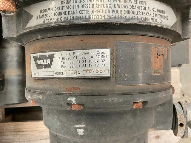 Warn industrial series 12 kabellier - afbeelding 3 van  3