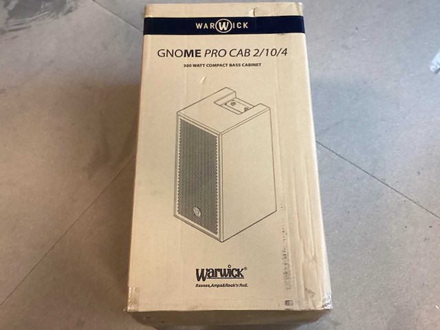 Warwick - gnome pro cab 2/10/4 - versterker - afbeelding 2 van  6