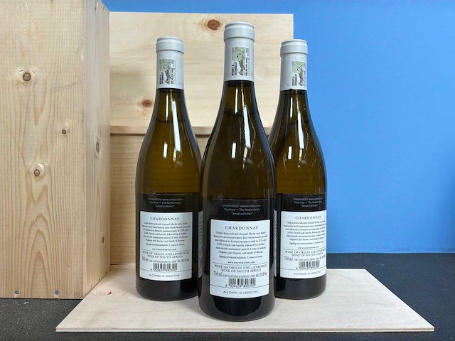 Warwick stellenbosch the white lady chardonnay witte wijn 2022 (3x) - afbeelding 2 van  3