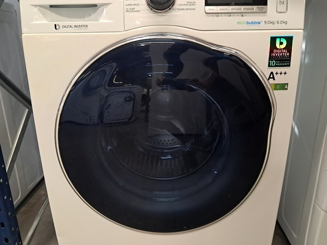 Was / droog combinatie 9.0 kg / 6.0 kg, samsung a+++, dv90n62632w - afbeelding 7 van  10