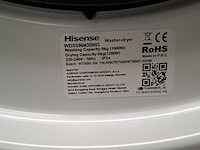 Was-droogcombinatie, hisense, wd3s9043bw3 | 9 kg/6 kg, 2025 - afbeelding 8 van  8