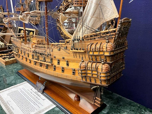 Wasa decoratie schip - afbeelding 3 van  4