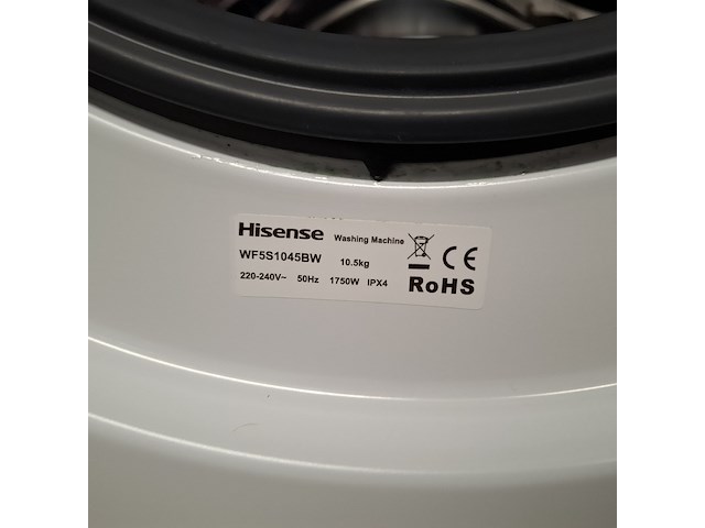 Wasautomaat 10.5 kg, hisense a+++, w9869 - afbeelding 10 van  10