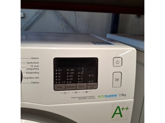 Wasautomaat 7.0 kg, samsung eco bubble a++, wf70f5e0q4w - afbeelding 5 van  9