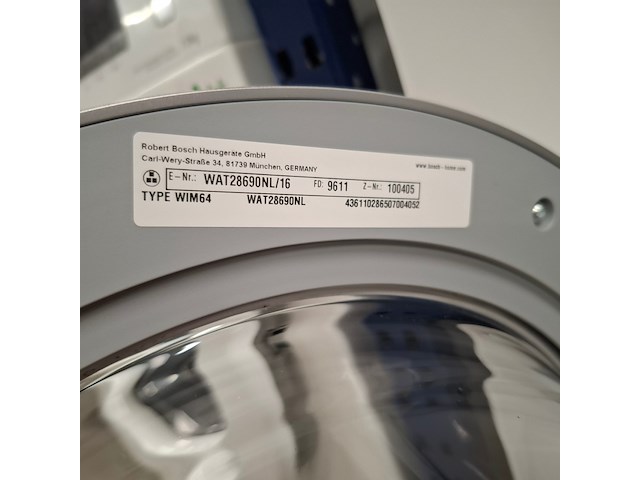 Wasautomaat 8.0 kg, bosch serie 6, wim64 - afbeelding 8 van  8