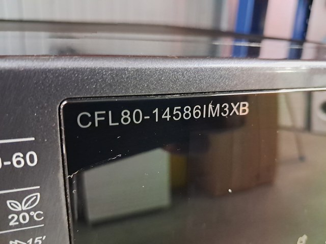 Wasautomaat 8.0 kg, chiq a+++, cfl80, zwart, 2026 - afbeelding 3 van  11