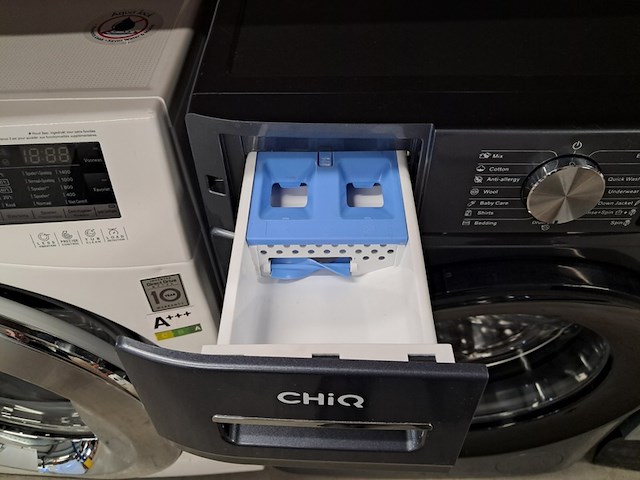 Wasautomaat 8.0 kg, chiq a+++, cfl80, zwart, 2026 - afbeelding 7 van  11