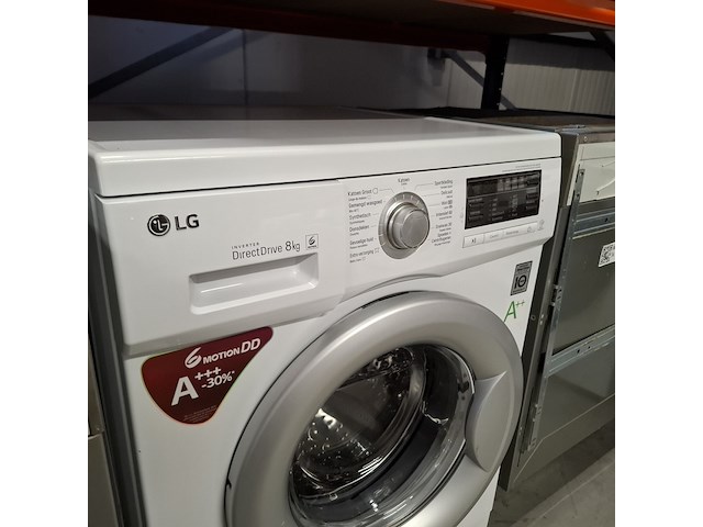 Wasautomaat 8.0 kg, lg a+++, fh4bstda7 - afbeelding 2 van  9