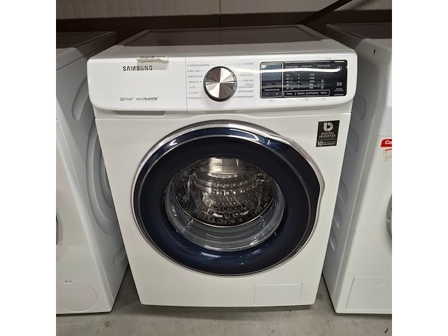 Wasautomaat 8.0 kg, samsung eco bubble, ww8bm642obw - afbeelding 1 van  8