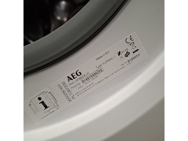 Wasautomaat 9.0 kg, aeg a+++, l6fbberlin - afbeelding 8 van  9