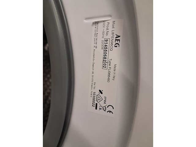 Wasautomaat 9.0 kg, aeg, fli066480 - afbeelding 3 van  11