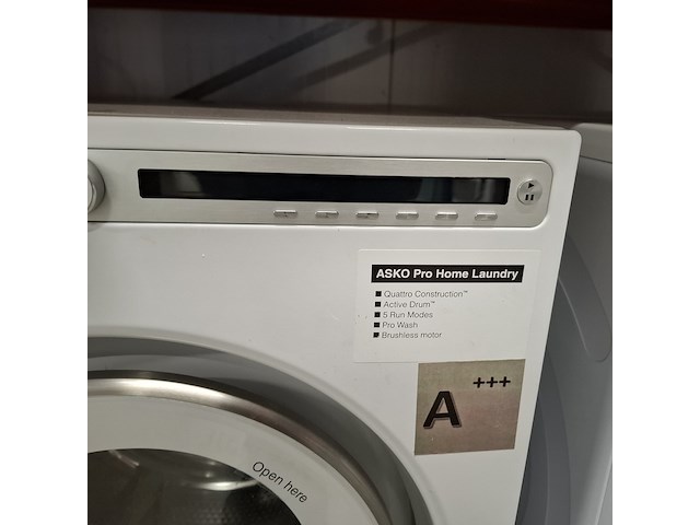 Wasautomaat 9.0 kg, asko, pro home laundry - afbeelding 5 van  9