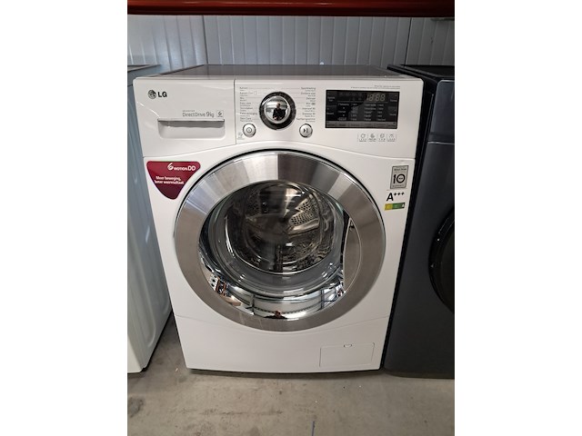 Wasautomaat 9.0 kg, lg a++, f14a8fda - afbeelding 1 van  11