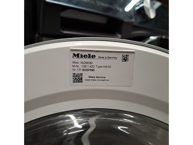 Wasautomaat 9.0 kg, miele a++, wdb030 - afbeelding 7 van  8