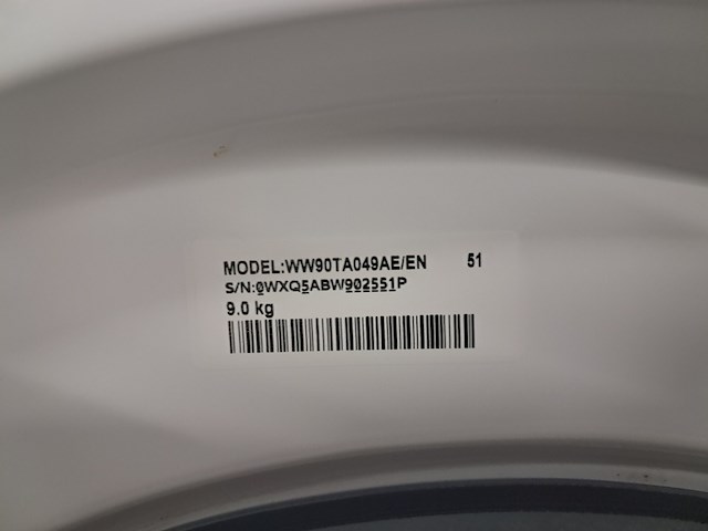 Wasautomaat 9.0 kg, samsung a++, rsa1wtvg - afbeelding 3 van  11