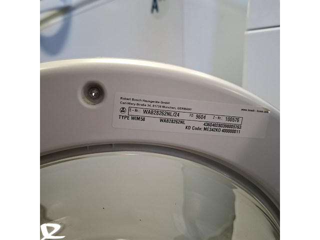 Wasautomaat , bosch serie 2 a+++, wab28262nl, zwart - afbeelding 10 van  10
