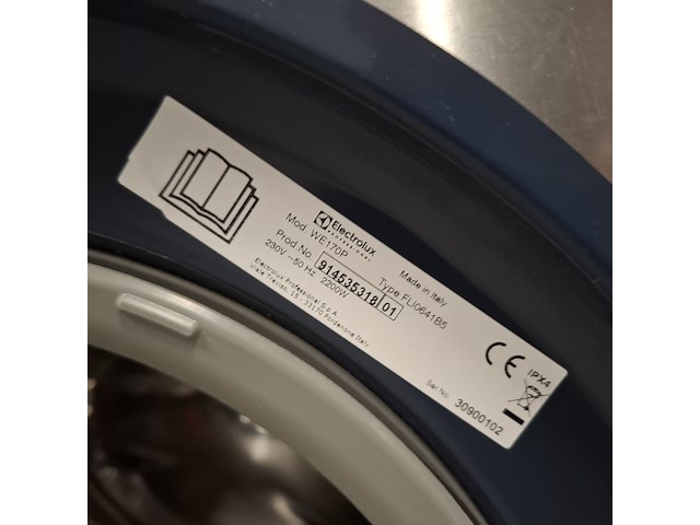 Wasautomaat, electrolux my pro, we170p, grijs / chroom - afbeelding 8 van  9