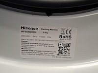 Wasautomaat, hisense 9.0 kg, if960rvs, 2023 - afbeelding 8 van  9