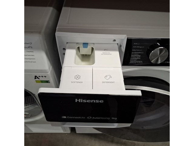 Wasautomaat, hisense 9.0 kg, if960rvs, 2023 - afbeelding 9 van  9