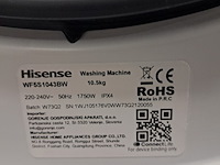 Wasautomaat, hisense, wfs5s1043bw / 10,5kg / a+++ - afbeelding 2 van  13