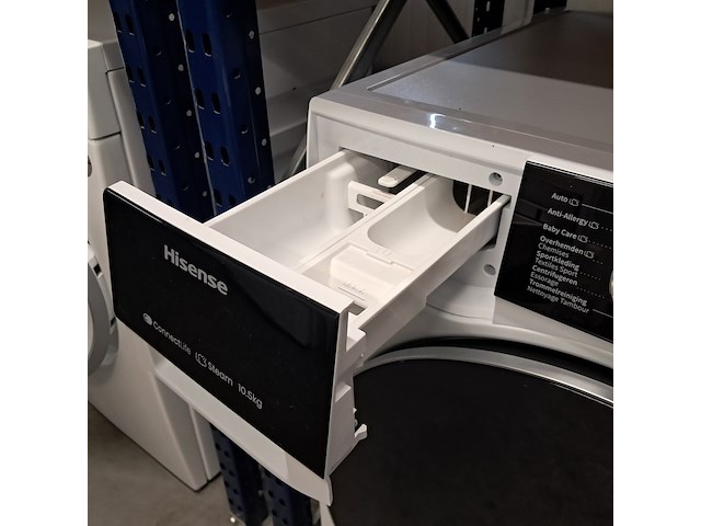 Wasautomaat, hisense, wfs5s1043bw / 10,5kg / a+++ - afbeelding 10 van  13