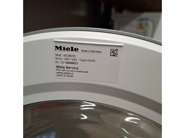 Wasautomaat, miele w1 classic eco, hw20 - afbeelding 8 van  8