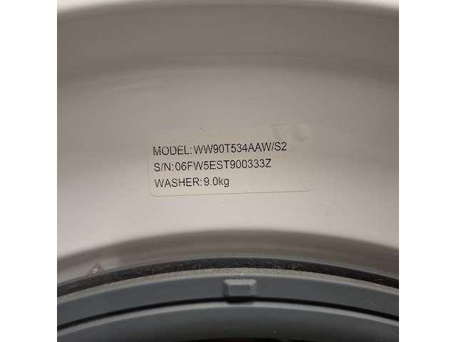 Wasautomaat, samsung a+++, www90t534aaw - afbeelding 8 van  9
