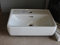 Wasbak duravit met afmeting 45 x 36 cm. - afbeelding 2 van  2
