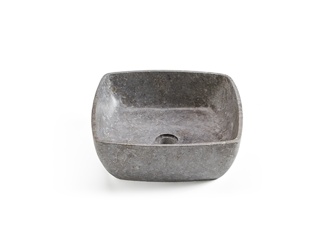 Wasbak + spiegel, mg bathroom, cusco grey - afbeelding 1 van  6