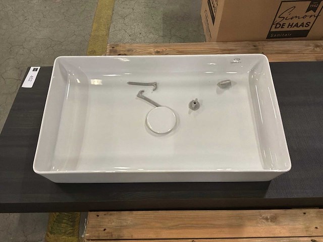 Wasbakken inc. wastafelblad (200x52x8) - afbeelding 3 van  6