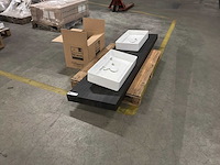 Wasbakken inc. wastafelblad (200x52x8) - afbeelding 5 van  6