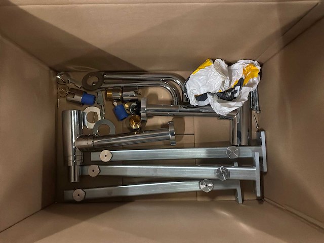 Wasbakken inc. wastafelblad (200x52x8) - afbeelding 6 van  6