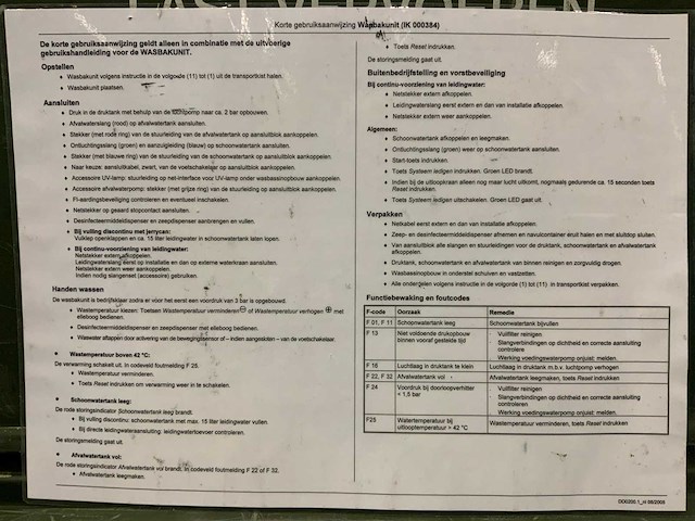 Wasbakunit nsn 6545-17-115-2834 - afbeelding 6 van  23