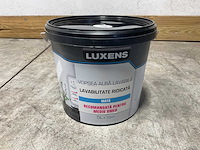 Wasbare matte muur- en plafondverf - 5 liter - wit (85x)