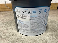 Wasbare matte muur- en plafondverf - 5 liter - wit (85x) - afbeelding 3 van  7