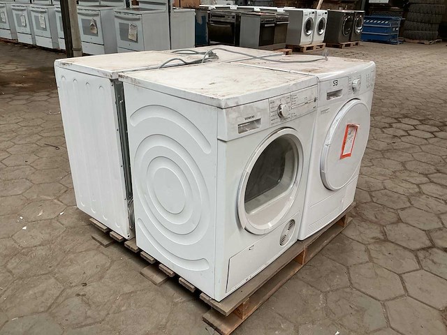 Wasdroger 1x indesit, 2x sb, en 1x siemens (4x) - afbeelding 1 van  8