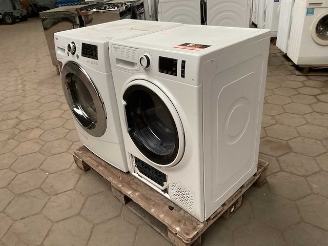 Wasdroger 1x lg & 1x hotpoint (2x) - afbeelding 1 van  2