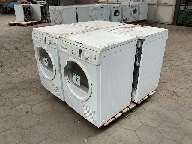 Wasdroger 2x bosch en 2x siemens (4x) - afbeelding 1 van  8