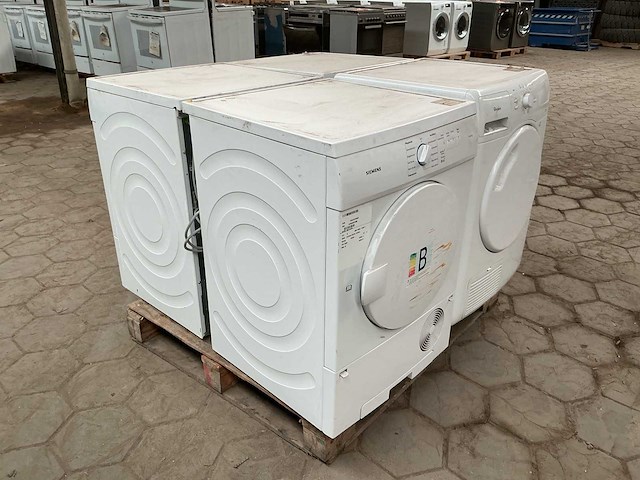 Wasdroger 2x siemens 1x whirlpool 1x bosch (4x) - afbeelding 2 van  8