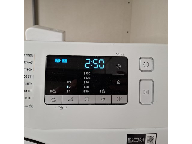 Wasdroger, 7 kilo samsung, dv70ta000te/en - afbeelding 3 van  8