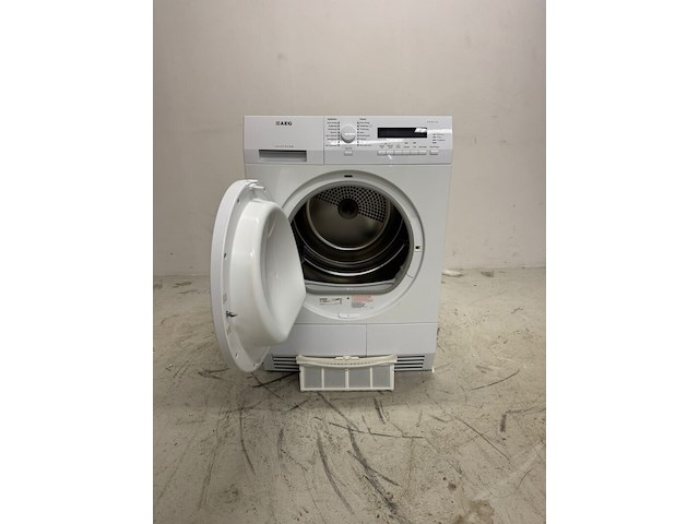 Wasdroger aeg, t71272nac, wit - afbeelding 3 van  5