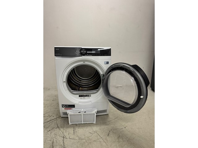 Wasdroger aeg, tr868a4b, wit (transparante deur) - afbeelding 2 van  5